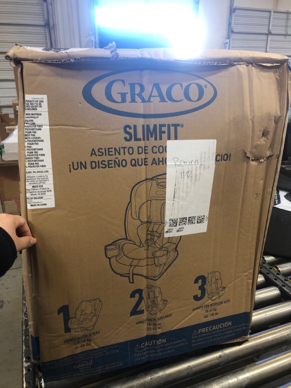 Photo 3 of Graco - Slimfit All-in-One Convertible Car Seat, Darcie