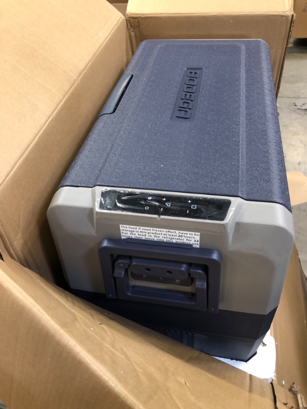 Photo 1 of BODEGA ?Upgraded? 12 Volt Refrigerator, Portable Freezer, Car Fridge Dual Zone WIFI APP Control, 53 Quart?50L?-4?-68? RV Car Cooler 12/24V DC and 100-240V AC for Outdoor, Vehicles, Camping, Travel 53 Quart blue