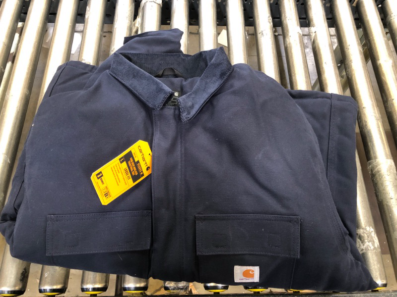 Photo 1 of Carhartt Men's Loose Fit Firm Duck Insulated Traditional Coat, XL
