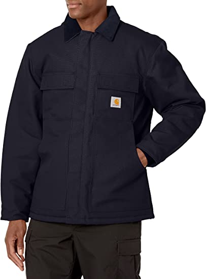 Photo 1 of Carhartt Men's Loose Fit Firm Duck Insulated Traditional Coat, XL
