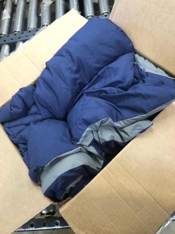 Photo 1 of 64 X 88 TWIN COMFORTER NAVY BLUE