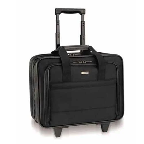 Photo 1 of SOLO Classic Rolling Laptop Case, 15.6 inch, 16 x 5 1/2 x 15, Black
