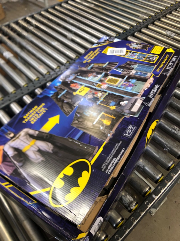 Photo 2 of DC Comics Batman, Bat-Tech Batcave, Giant Transforming Playset with Exclusive 4” Batman Figure and Accessories, Kids Toys for Boys Aged 4 and Up