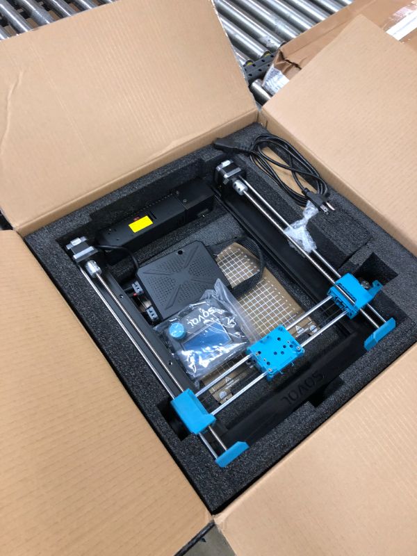 Photo 2 of Sovol SV06 3D Printer with All Metal Hotend Planetary Dual Gear Direct Drive Extruder 25-Point Auto Leveling PEI Build Plate 32 Bit Silent Board Printing Size 8.66x8.66x9.84 inch