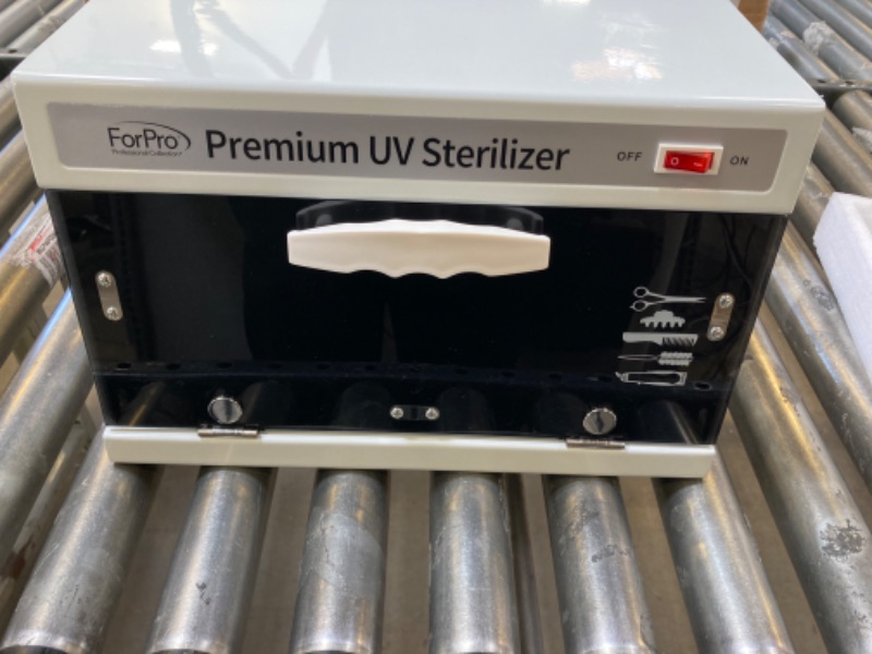 Photo 2 of ForPro Premium UV Sterilizer, Eliminates Bacteria & Microbes, Sterilizes Towels & Implements, 9.25” H x 14.75” W x 8.25” D, 11 Liters
