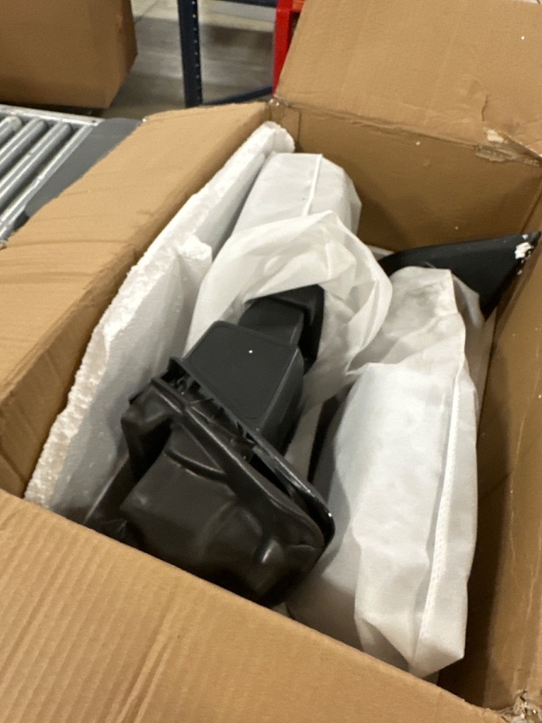 Photo 1 of *NEW* AERDM New Pair Towing Mirror Chrome Cap with Temperature Sensor Fit Ford Super Duty F-250 F-350 F-450 F-550 Pickup Truck 2017 2018 2019 with Blind Spot w/Turn Signal and Auxiliary Lamp