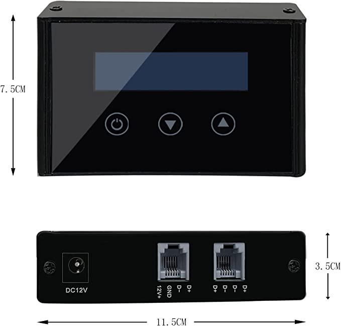 Photo 2 of Enlfjoss Master Controller,RJ11 Controller,Control Multiple Plant Lights at The Same Time,Plant Light Controller