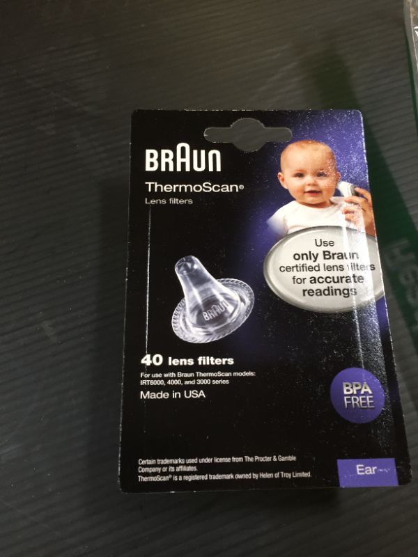 Photo 1 of Braun ThermoScan LF40 Lens Filters, 40 each