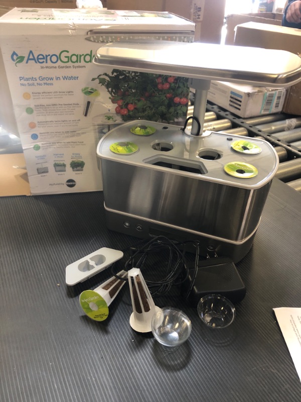 Photo 2 of AeroGarden Harvest Elite - Stainless Steel