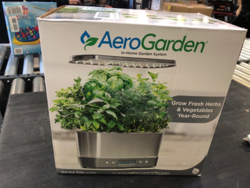 Photo 3 of AeroGarden Harvest Elite - Stainless Steel