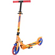 Photo 1 of 2-Wheel Folding Kick Scooter - Compact Foldable Riding Scooter for Teens w/ Adjustable Height, Alloy Anti-Slip Deck, 7” Wheels, Mud Guard Front Wheel, for Kids Boys/Girls 6+Yr Old (Emoji World)