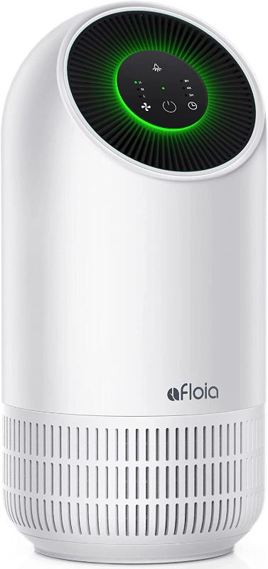 Photo 1 of Hepa Air Purifiers for Home - Afloia Air Purifiers for Home Large Room Up to 880 Ft², H13 Ture Hepa Filter Air Cleaner for Allergies, Remove 99.99% Pets Hair Odor Dust Smoke Mold Pollen, Fillo White
