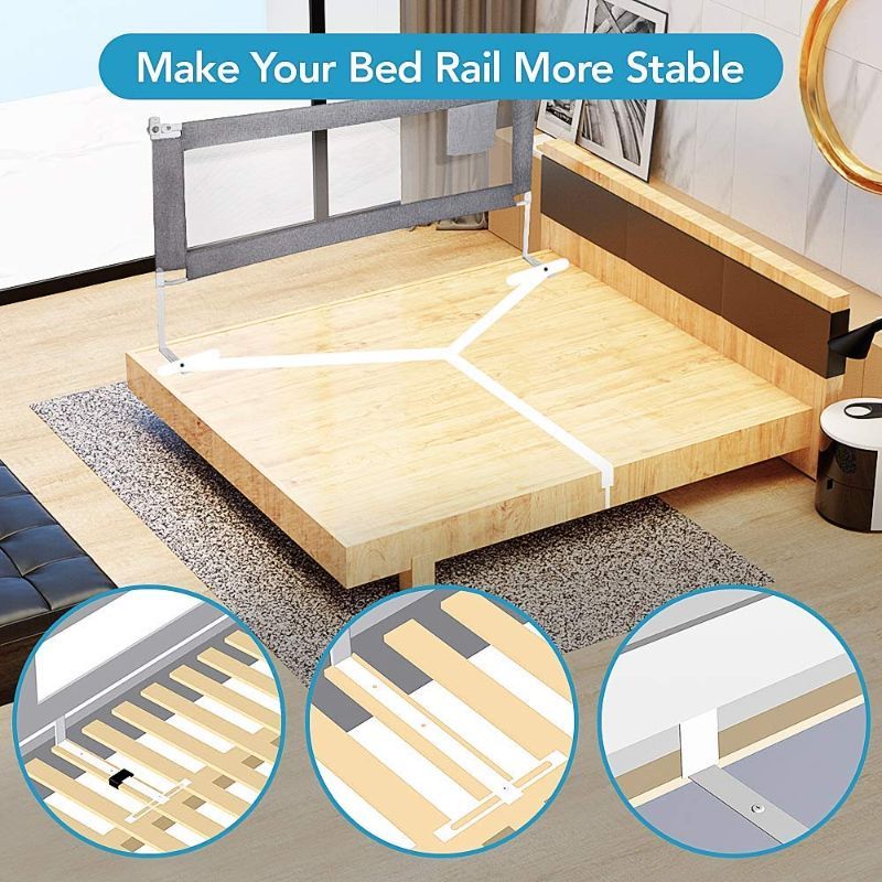 Photo 1 of Bed Rails for Toddlers - Long Bed Guardrail for Kids 