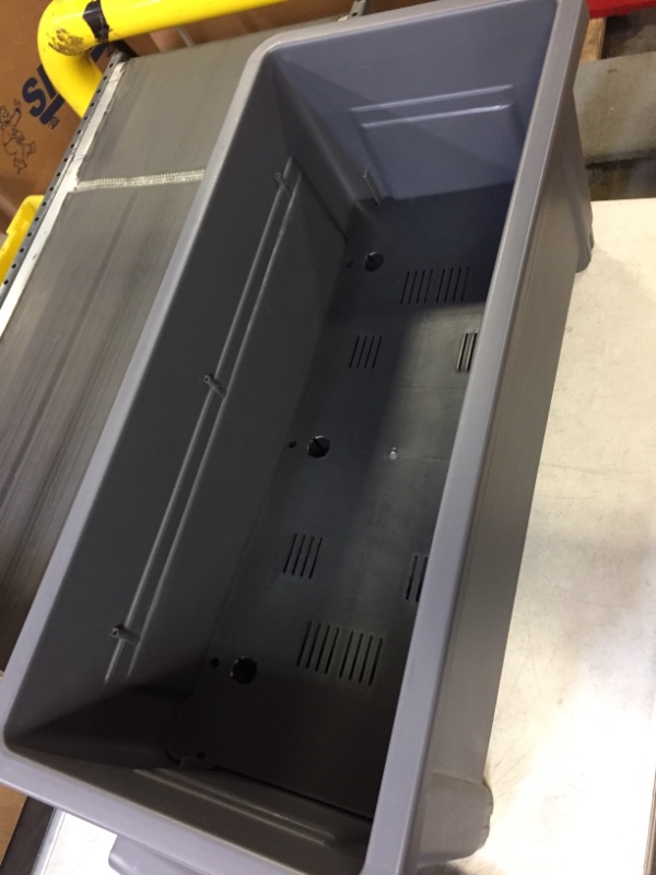 Photo 1 of 30 X 14 STORAGE BOX ORGANIZER 
MISSING 2 LEGS