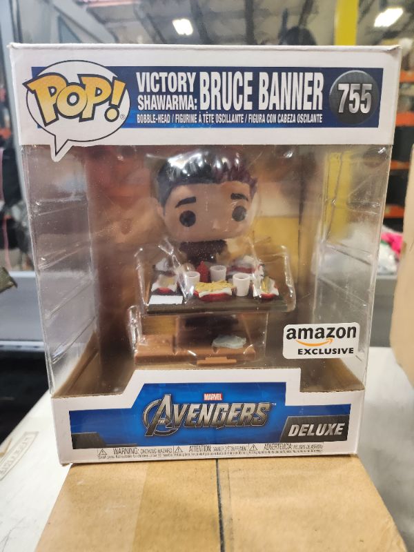 Photo 1 of 
Funko Pop! Deluxe, Marvel: Avengers Victory Shawarma Series - Bruce Banner, Amazon Exclusive, Figure 1 of 6