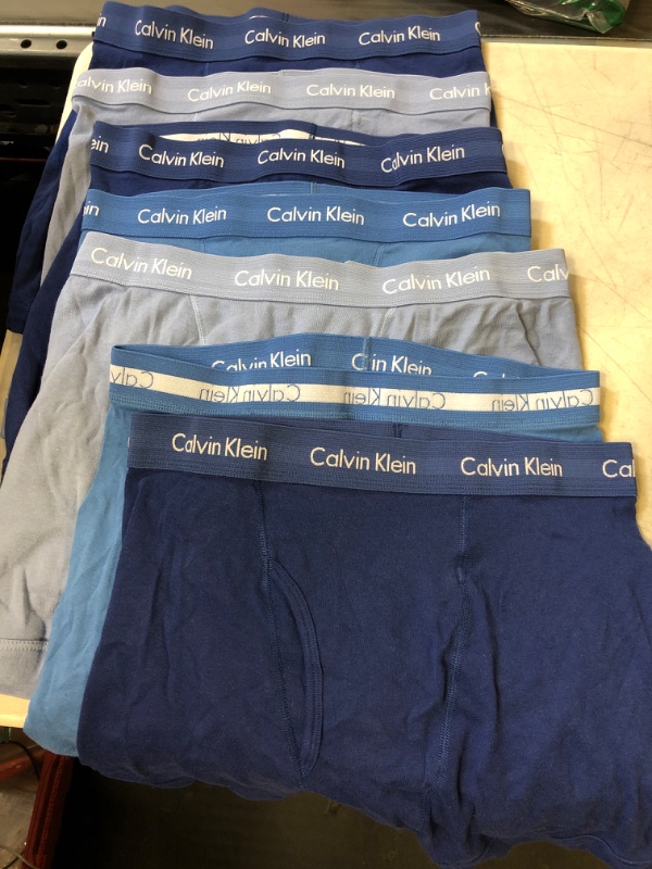 Photo 2 of 7 PCK CALVIN KLEIN BOXER BRIEFS LARGE