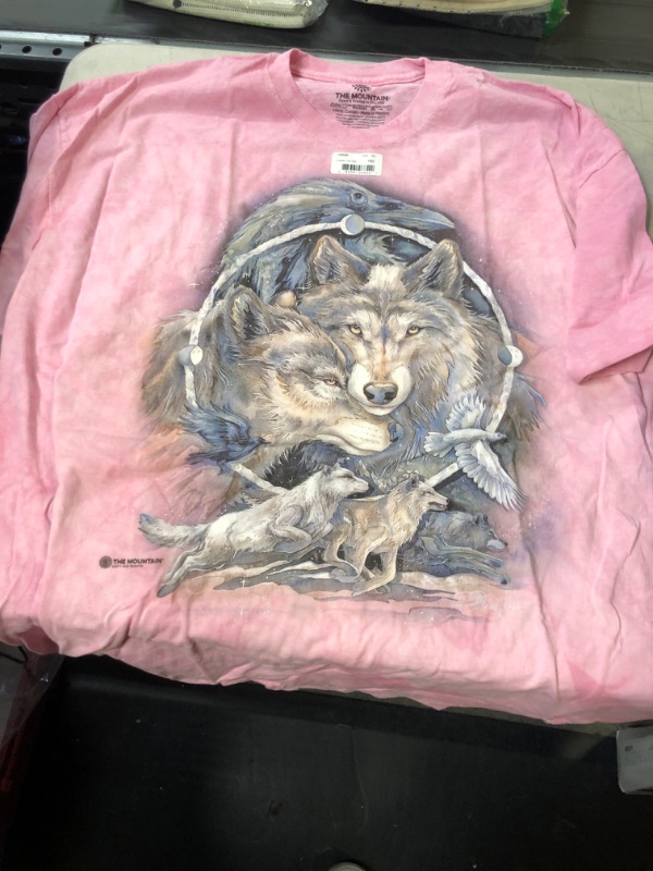 Photo 1 of 4XL PINK WOLF T SHIRT