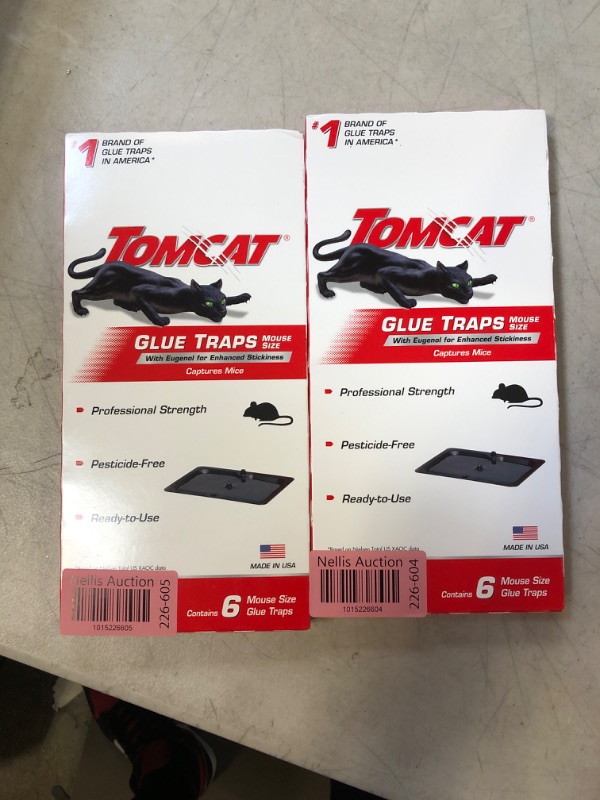 Photo 2 of 2 PC TomCat Mice Glue Traps - 6ct