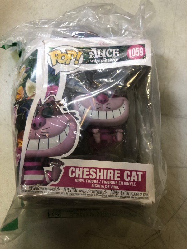 Photo 2 of Funko Pop! Disney: Alice in Wonderland 70th - Cheshire Cat POP Cheshire Cat(TRL)
NEW - BOX DAMAGED 