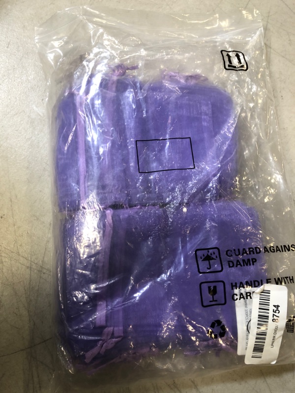 Photo 2 of 100 PCS PURPLE MESH SMALL BAG