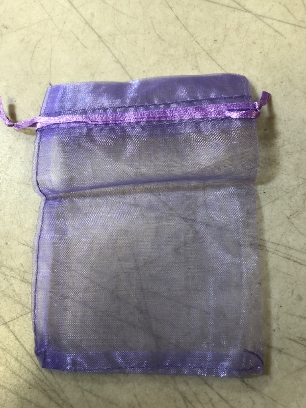 Photo 1 of 100 PCS PURPLE MESH SMALL BAG