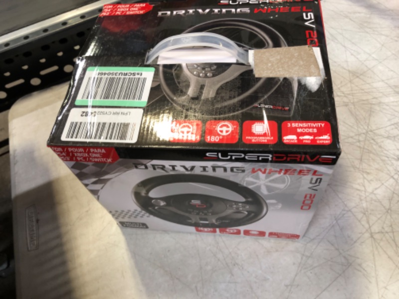 Photo 1 of Superdrive - racing Driving Wheel for nintendo Switch - Ps4 - Xbox One - PC - Ps3