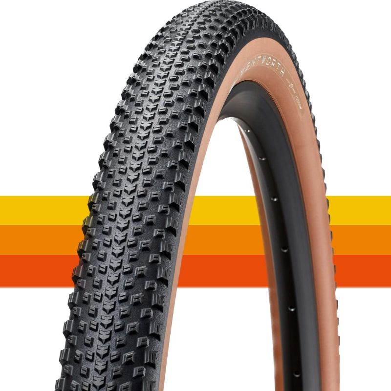 Photo 1 of AMERICAN CLASSIC Gravel Bike Tire, Wentworth Tubeless Ready Bicycle Tire, 650B x 47C, 700 x 40C, 700 x 50C, Loose Gravel
