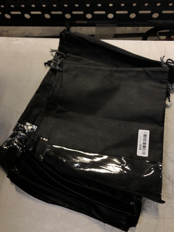 Photo 1 of 12 PCK BAGS SACK BLACK