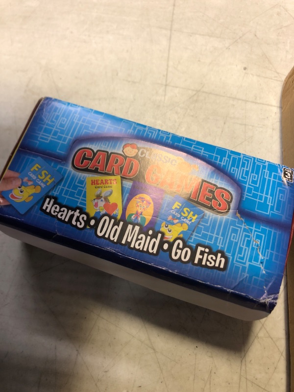 Photo 2 of CARD GAME HEARTS OLD MAID GO FISH