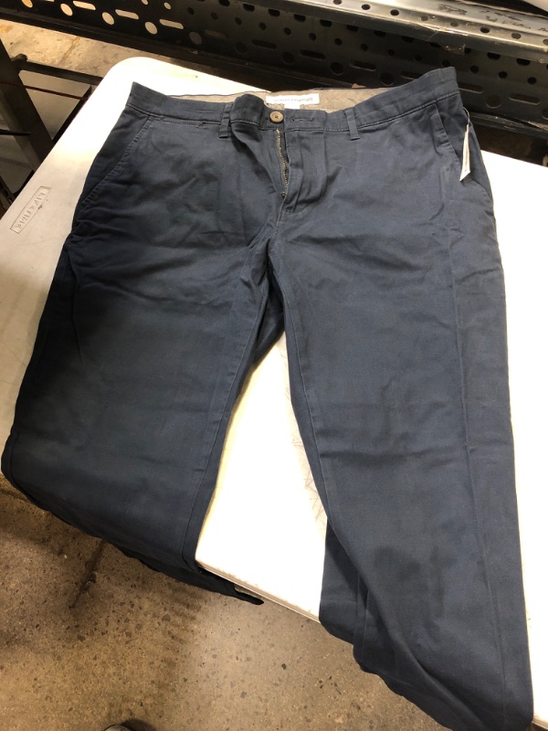 Photo 1 of AMAZON ESSENTIALS PANTS NAVY 35 X 28