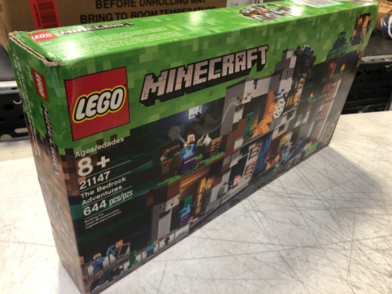 Photo 1 of LEGO Minecraft The Bedrock Adventures 21147 Building Kit (644 Pieces) (Discontinued by Manufacturer)-------factory sealed 