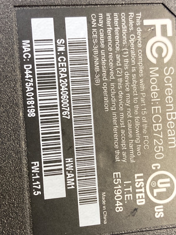 Photo 3 of ScreenBeam Bonded MoCA 2.5 Network Adapter for Highest Speed Internet, Ethernet Over Coax - Single Add-On Adapter for Existing MoCA Network (Model: ECB7250S02) MoCA 2.5 - 2.5 GBPS (Single - Add on) Adapter