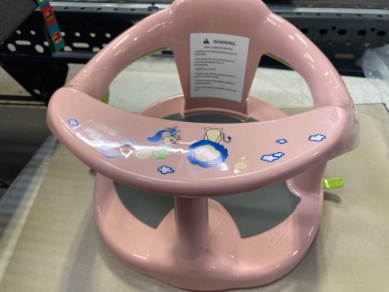 Photo 1 of Baby Bath Seat for Babies 6 to 18 Months / Non-Slip Infants Toddlers Taking Bath by Sitting in Bath Tub Chair  