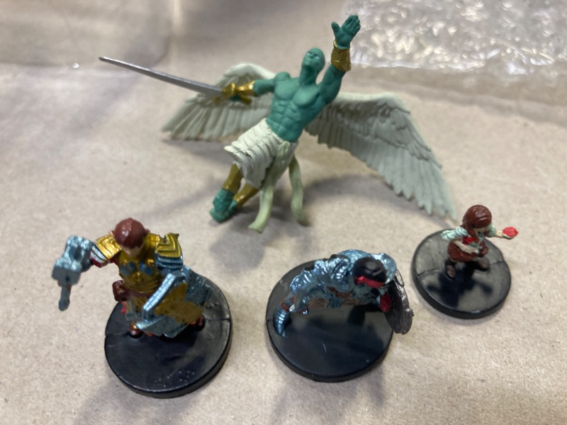 Photo 1 of D&D® Icons of the Realms: Monster Menagerie 4 Ct. Booster 4 pcs