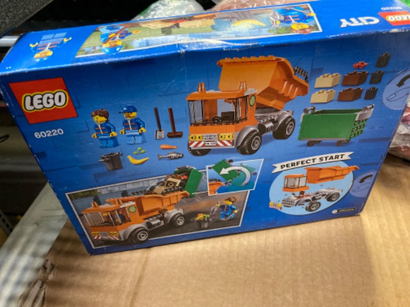 Photo 2 of LEGO City Great Vehicles Garbage Truck 60220 Building Kit (90 Pieces)