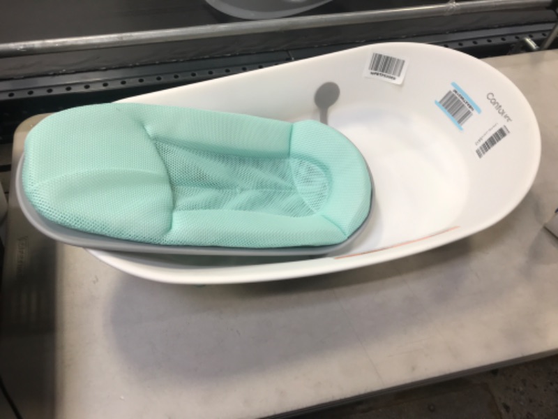 Photo 1 of Contours Oasis 2-Stage Comfort Cushion Infant and Baby Bathtub - White