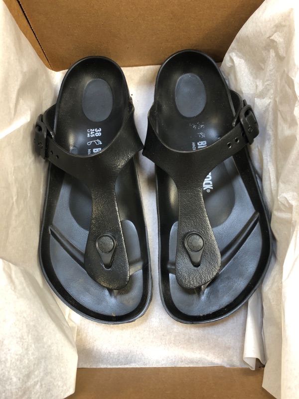 Photo 1 of BLACK SANDALS SIZE 7.5