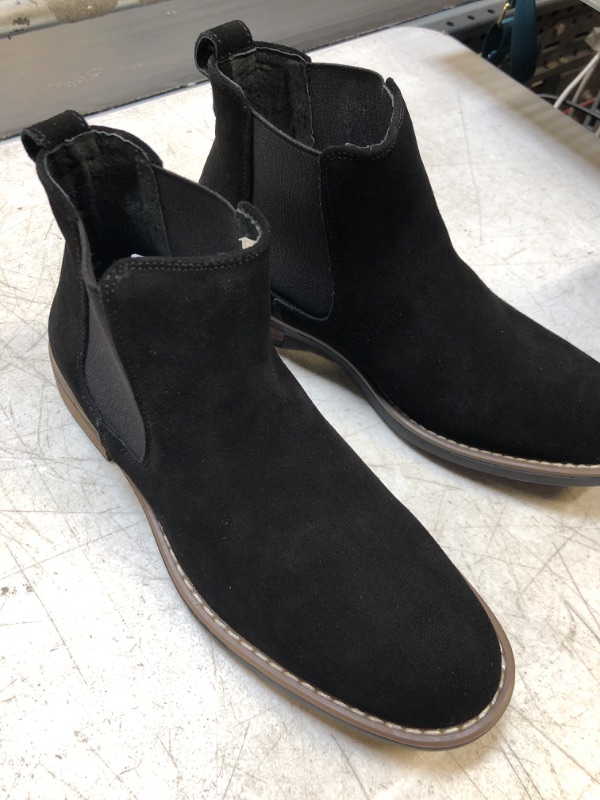 Photo 1 of BLACK SUEDE BOOTS SIZE 6.5