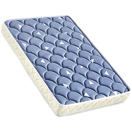 Photo 2 of Pack and Play Mattress Topper Fits for Graco & Baby Trend &Pamo Babe PlayarD Odorless Soft Foam?Blue - Breathable-Quiet? Pack n Play Mattresses?Baby Premium Foam Playpen Mattresses