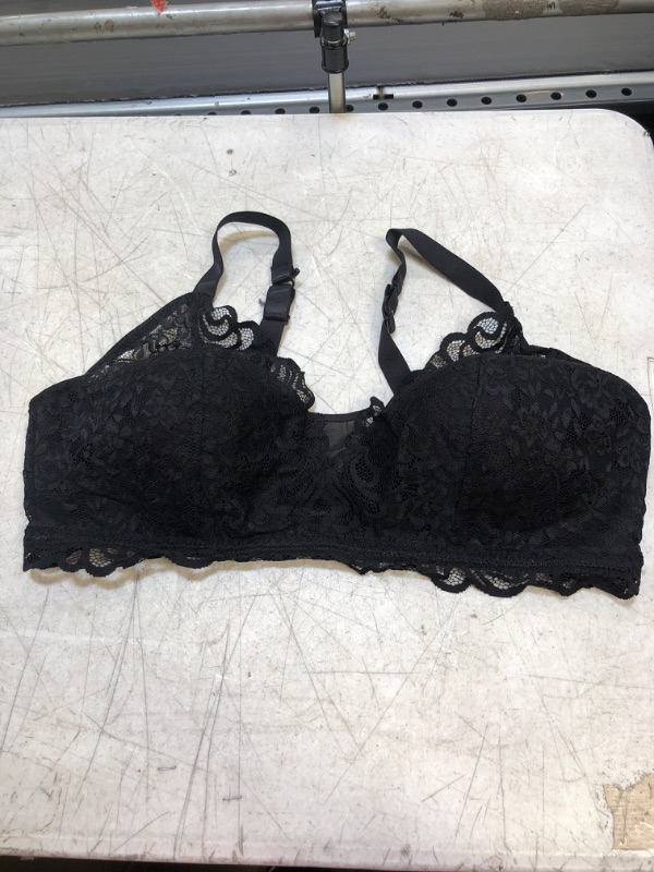 Photo 1 of 2XL BRALETTE BLACK  