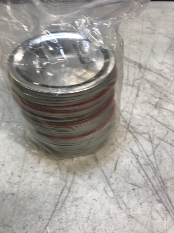 Photo 2 of 36-count Canning Lids Regular Mouth for Ball,Kerr Jars ,Leak proof Metal Mason Jar Lids for Canning ,Split-Type ball canning jar lids regular mouth,Food Grade Material,Fit & Airtight for Regular Mouth Jars 36 Lids(Regular Mouth)