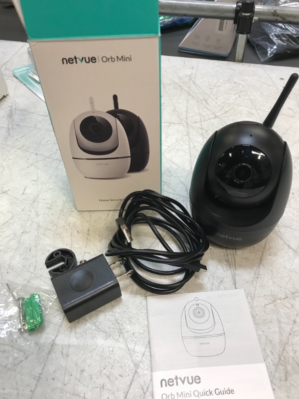 Photo 1 of NETVUE Orb Mini Home Security Camera - Black 