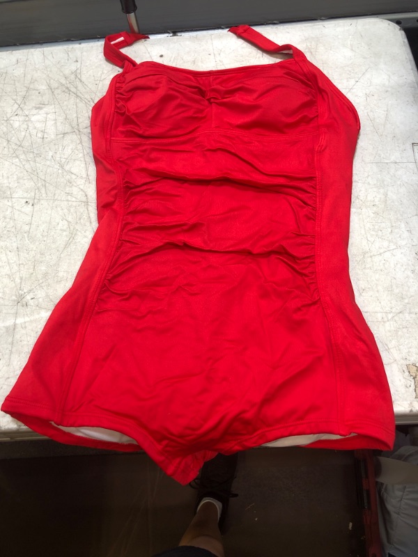 Photo 1 of 
LATGE--- ONE-PIECE SWIMSUIT - RED 