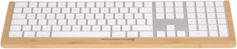 Photo 1 of SAMDI SD-006Wa-3 Keyboard Stand Bamboo Keyboard Tray Dock Holder Compatible with iMac
