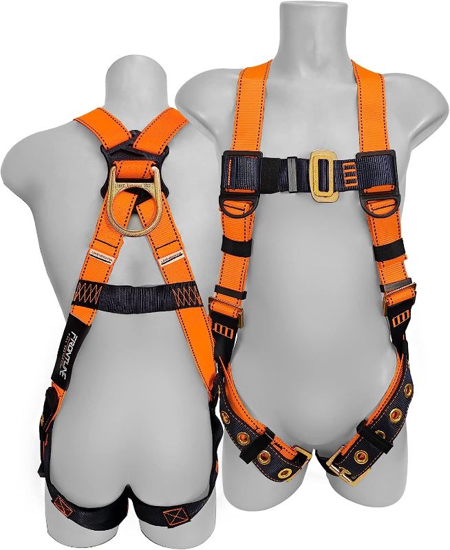 Photo 1 of Frontline 100VTB Combat™ Economy Series Full Body Harness with Tongue Buckle Legs (Universal) | OSHA and ANSI Compliant
