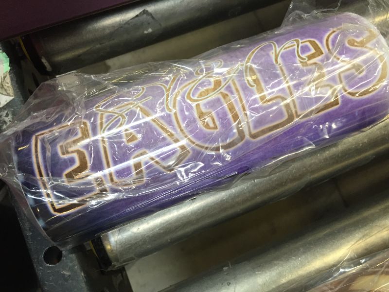 Photo 1 of 1 PC,  20 oz double Wall Stainless Steel Skinny Tumbler with Lid and Straw- EAGLES LOUISIANA STEM MAGNET ACADEMY 