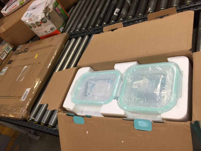 Photo 1 of 12 SET GLASS CONTAINERS 