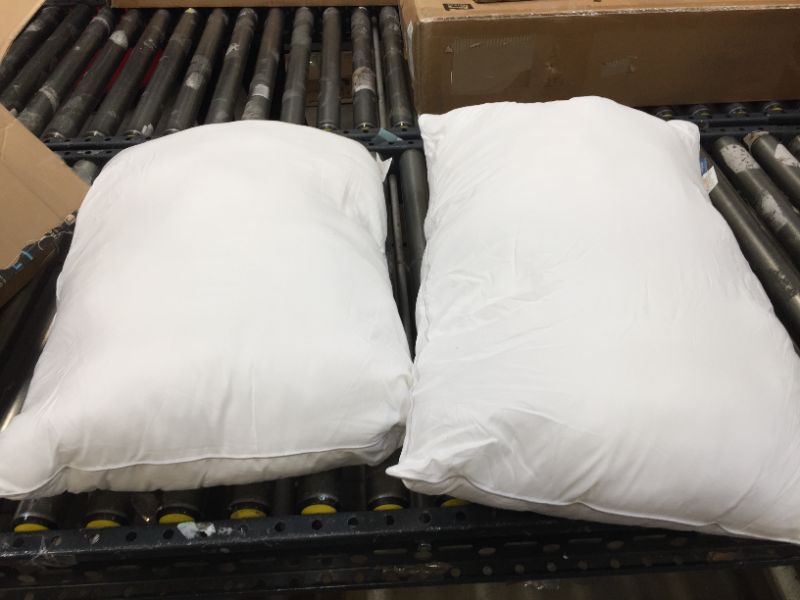 Photo 1 of PACK OF 2 WHITE PILLOWS