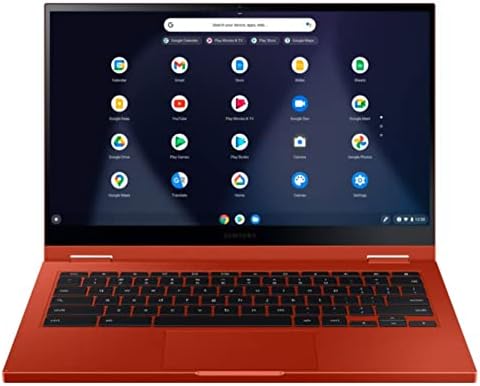 Photo 1 of SAMSUNG Galaxy Chromebook 2, Intel® Celeron® Processor, 64GB, 4GB RAM, Fiesta Red (2021 Model) - XE530QDA-KA2US
