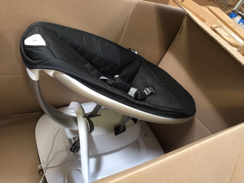 Photo 4 of 4moms MamaRoo Multi-Motion Baby Swing, Bluetooth Enabled with 5 Unique Motions, Black
